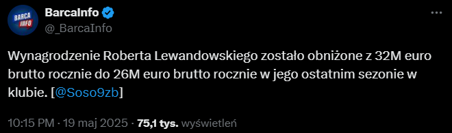 OBNIŻKA PENSJI Roberta Lewandowskiego w Barcelonie! Polak zarabiał będzie teraz...